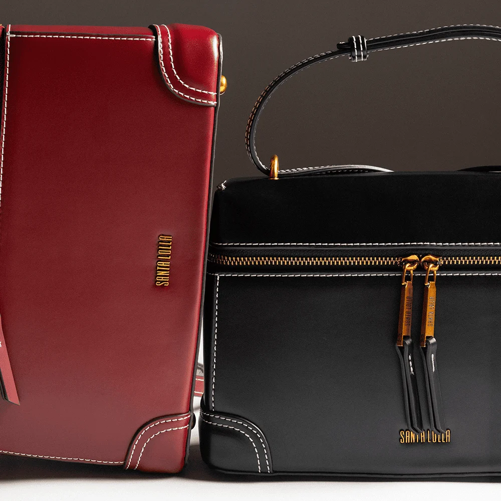 Bolsa Frasqueira Soft Vermelho Ruby Alça De Ombro - vista 7 de 8