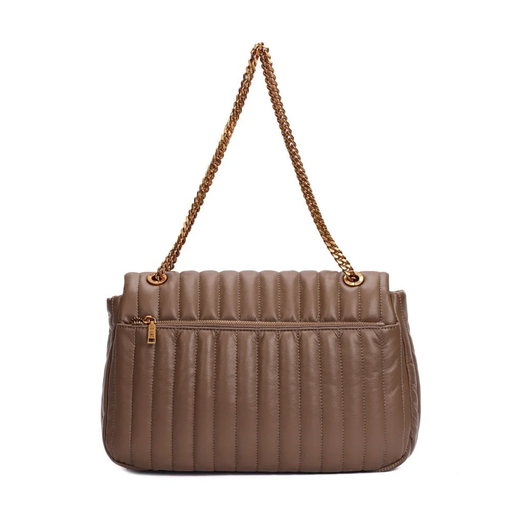 Bolsa Soft Bege De Ombro - vista 5 de 5