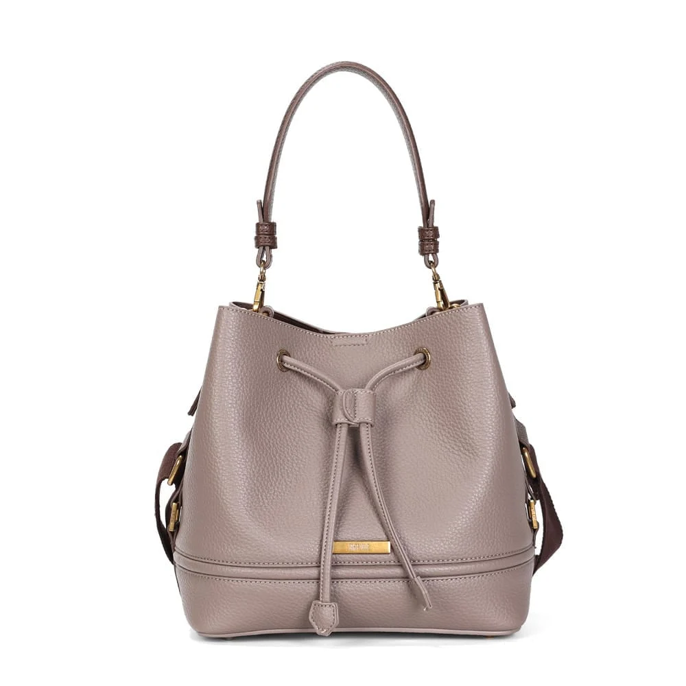 Bolsa Bucket Floater Cinza Transversal - vista 2 de 4