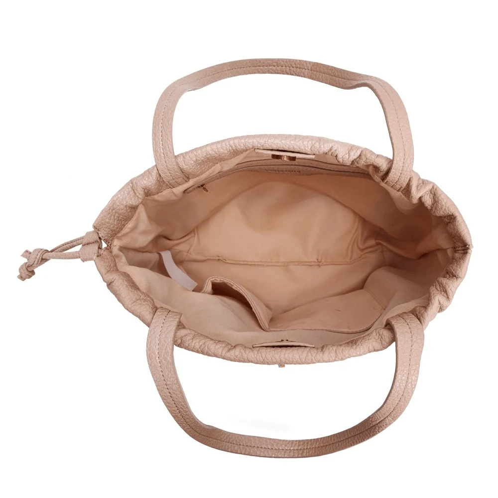 Bolsa Floater Bege Alça De Ombro - vista 5 de 7