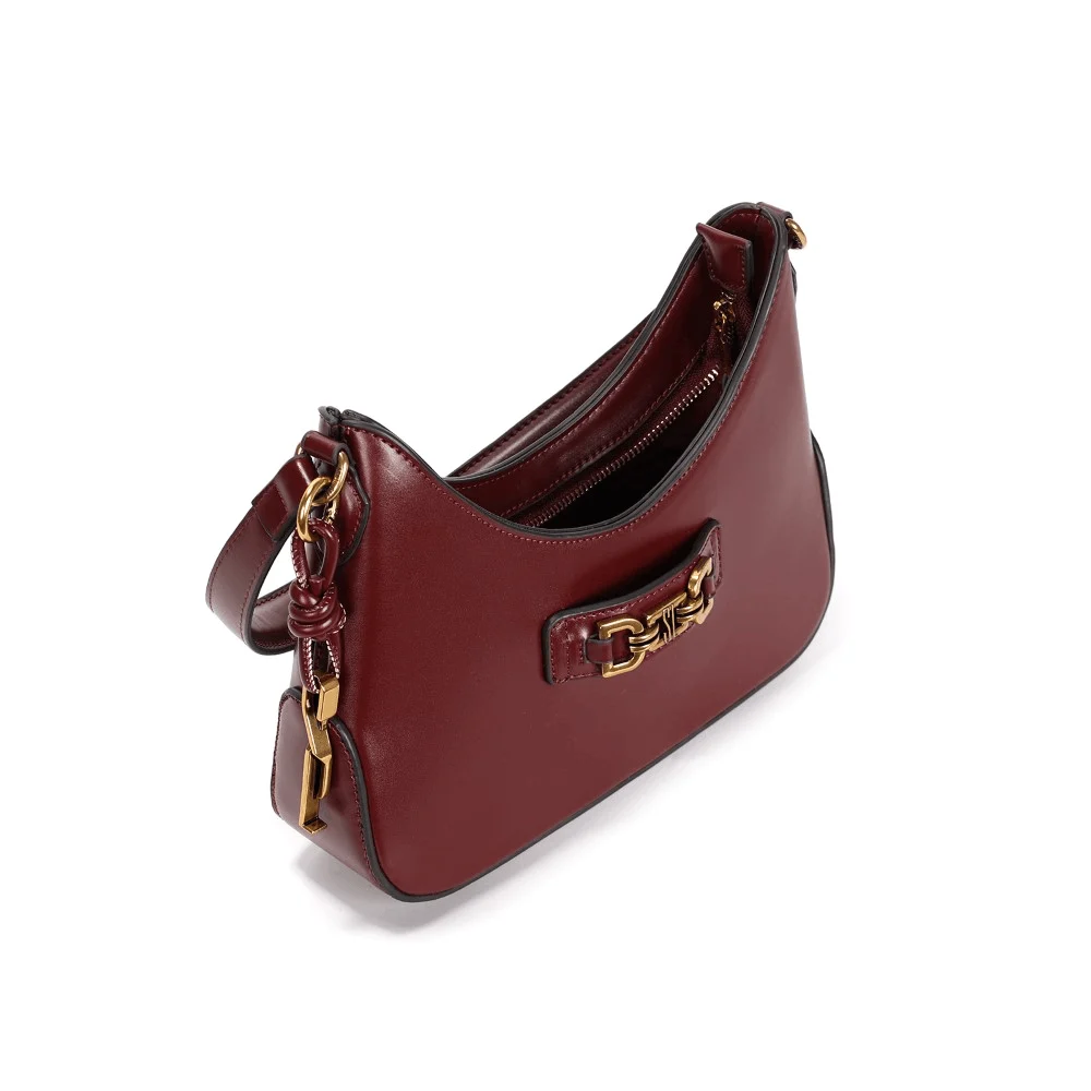 Bolsa Baguete Média Soft Liso Marsala Bridão - vista 5 de 5