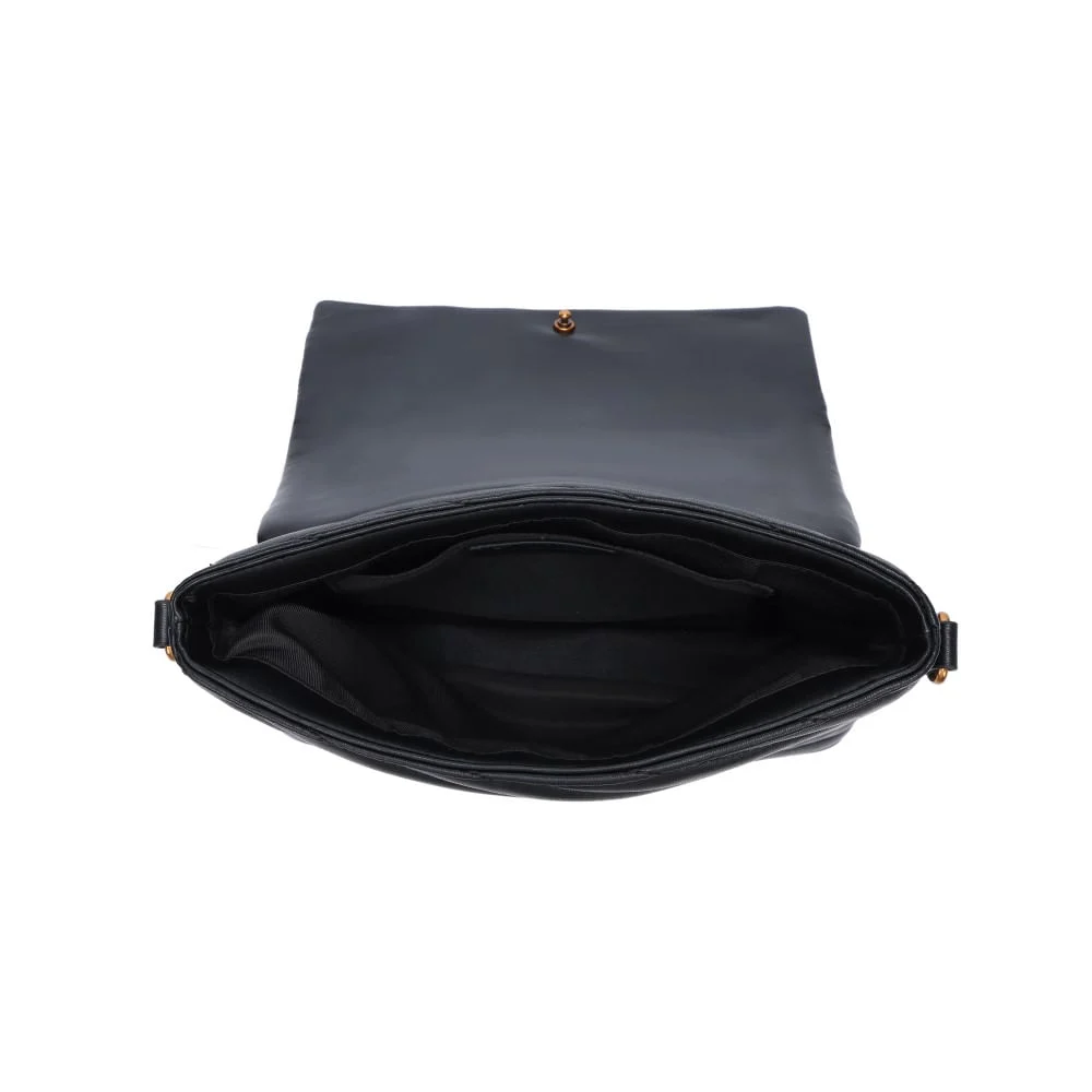 Bolsa Pequena Soft Preto Alça Dupla - vista 3 de 5