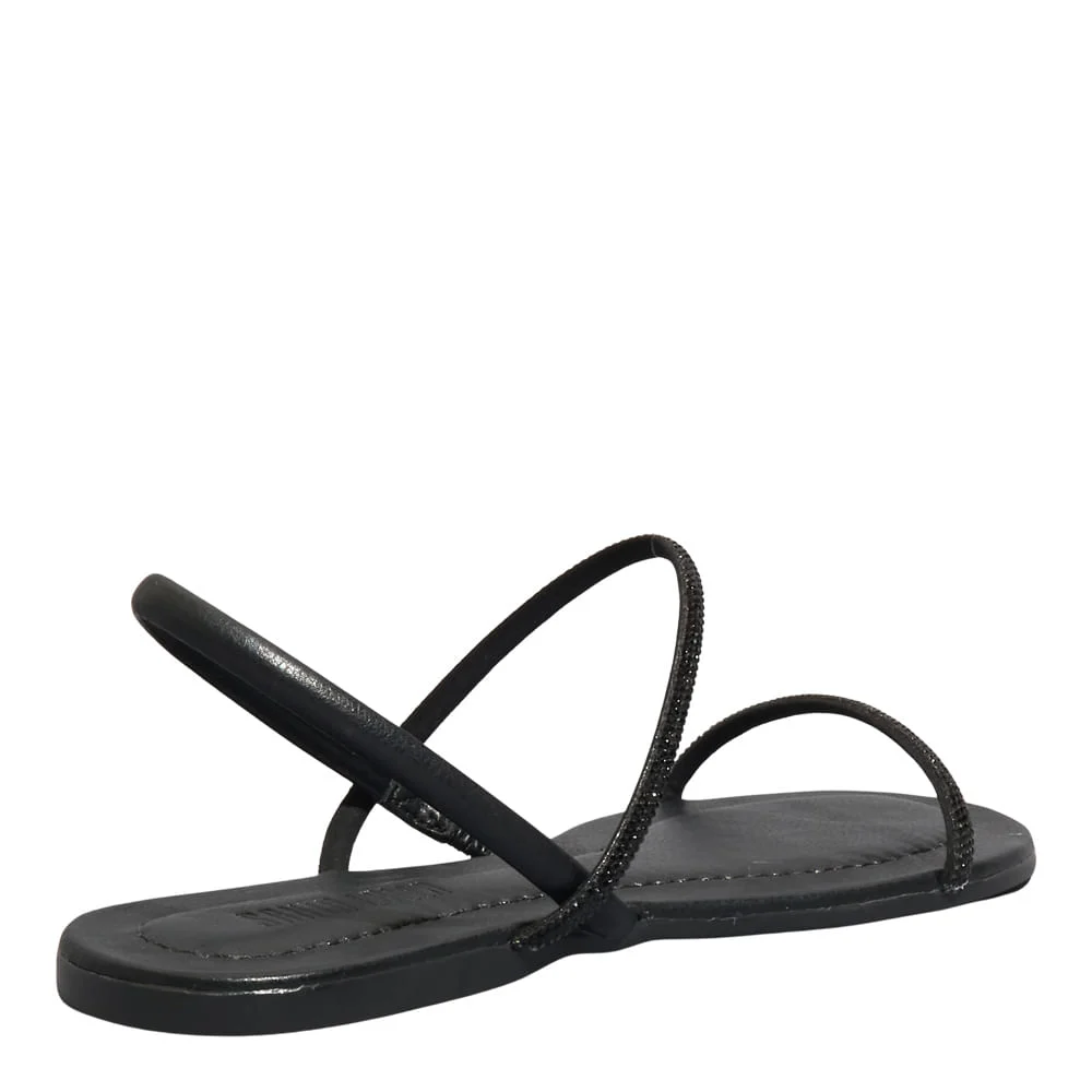 Rasteira Napa Soft Preto - vista 3 de 4