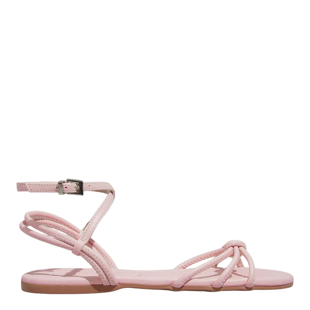 Rasteira Napa Soft Nude - vista 1 de 4