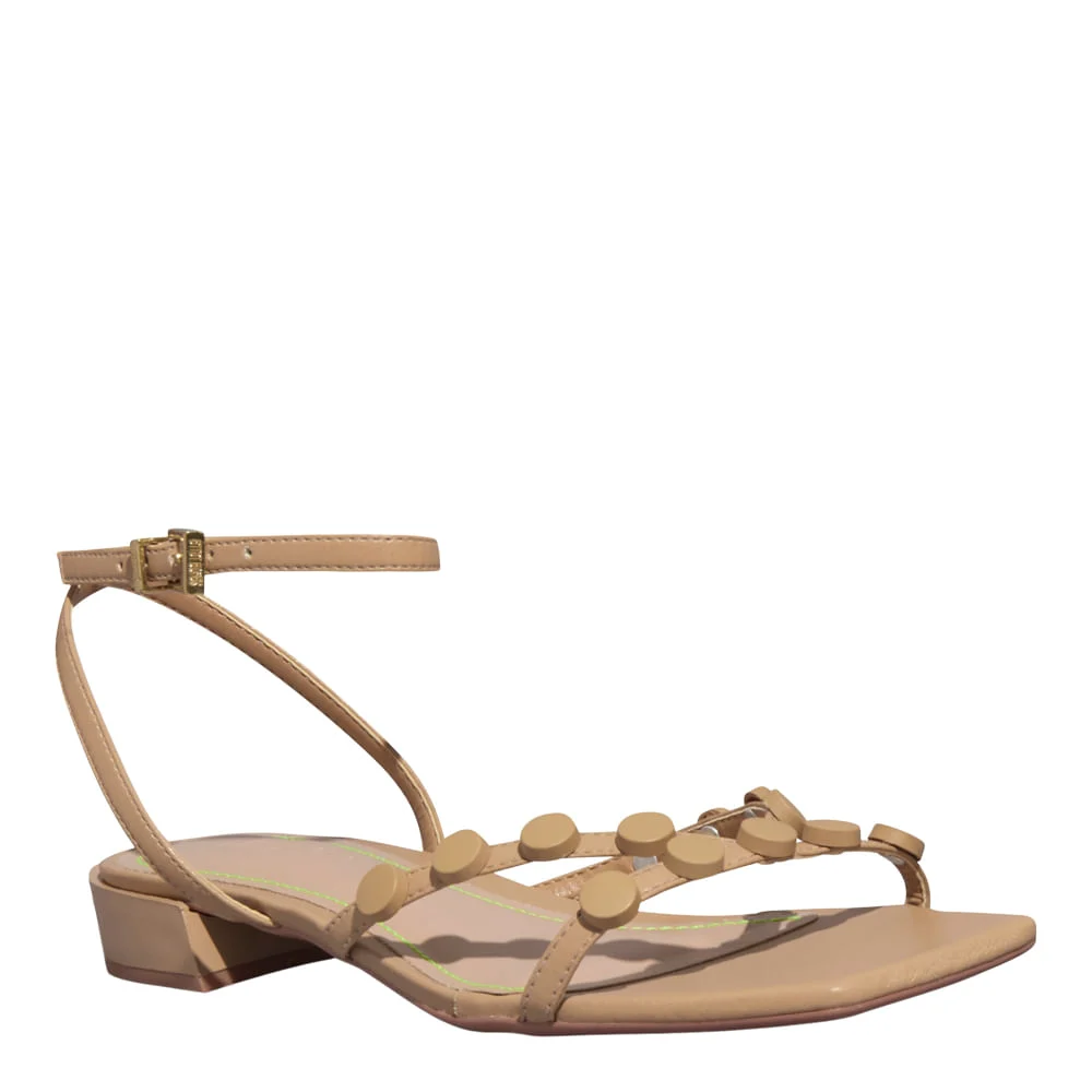 Sandália Napa Soft Palha - vista 1 de 2