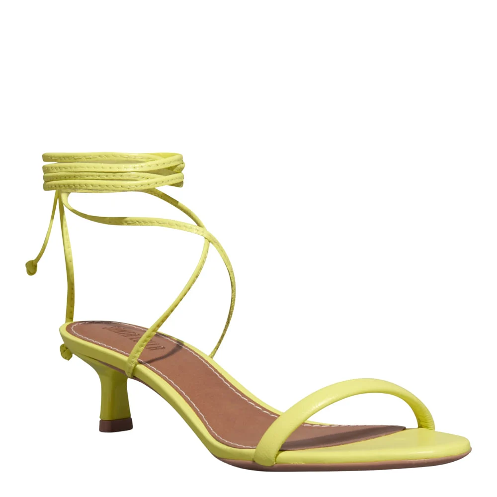 Sandália Couro Pelica Soft Wild LimeVer - vista 1 de 5