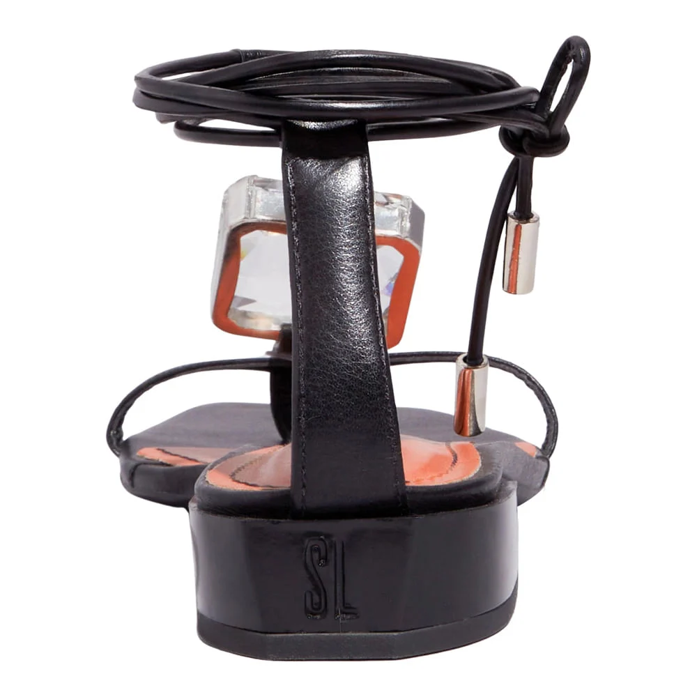 Rasteira Napa Soft Preto - vista 5 de 6
