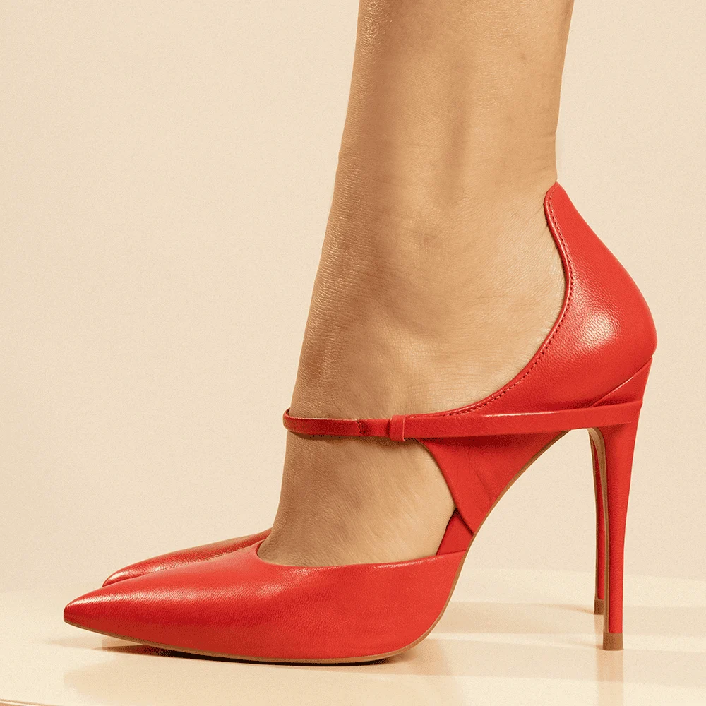 Scarpin Couro Pelica Soft True Blood - vista 1 de 4