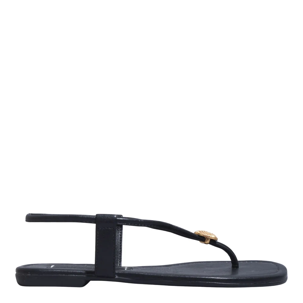 Rasteira Napa Soft Preto - vista 1 de 5