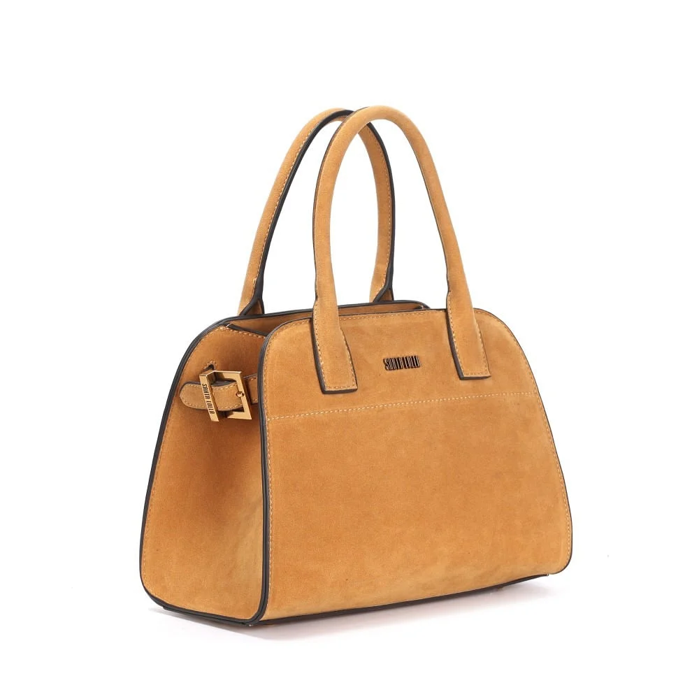 Bolsa P Material Camurça Mostarda - vista 2 de 3