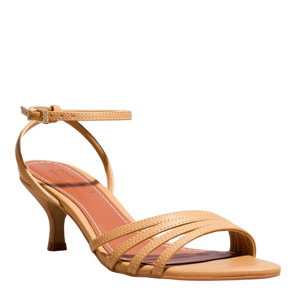 Sandália Napa Soft Palha - vista 2 de 3