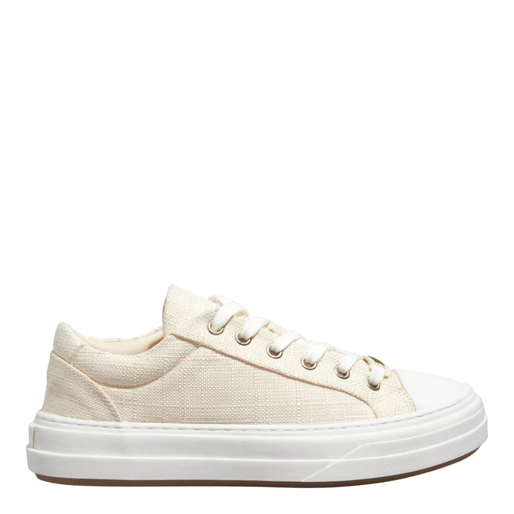 Tênis Linho Tecido Copacabana Off White - vista 1 de 4