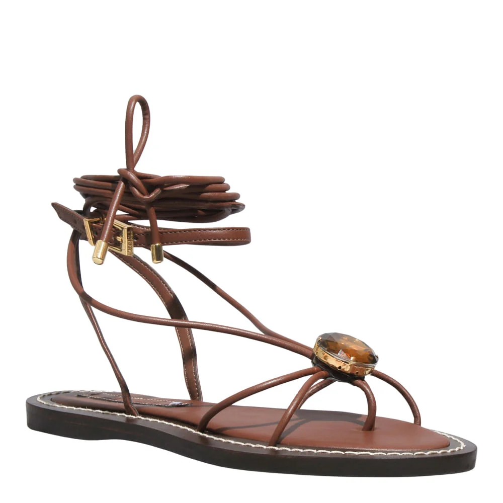 Rasteira Napa Soft Terra - vista 2 de 5