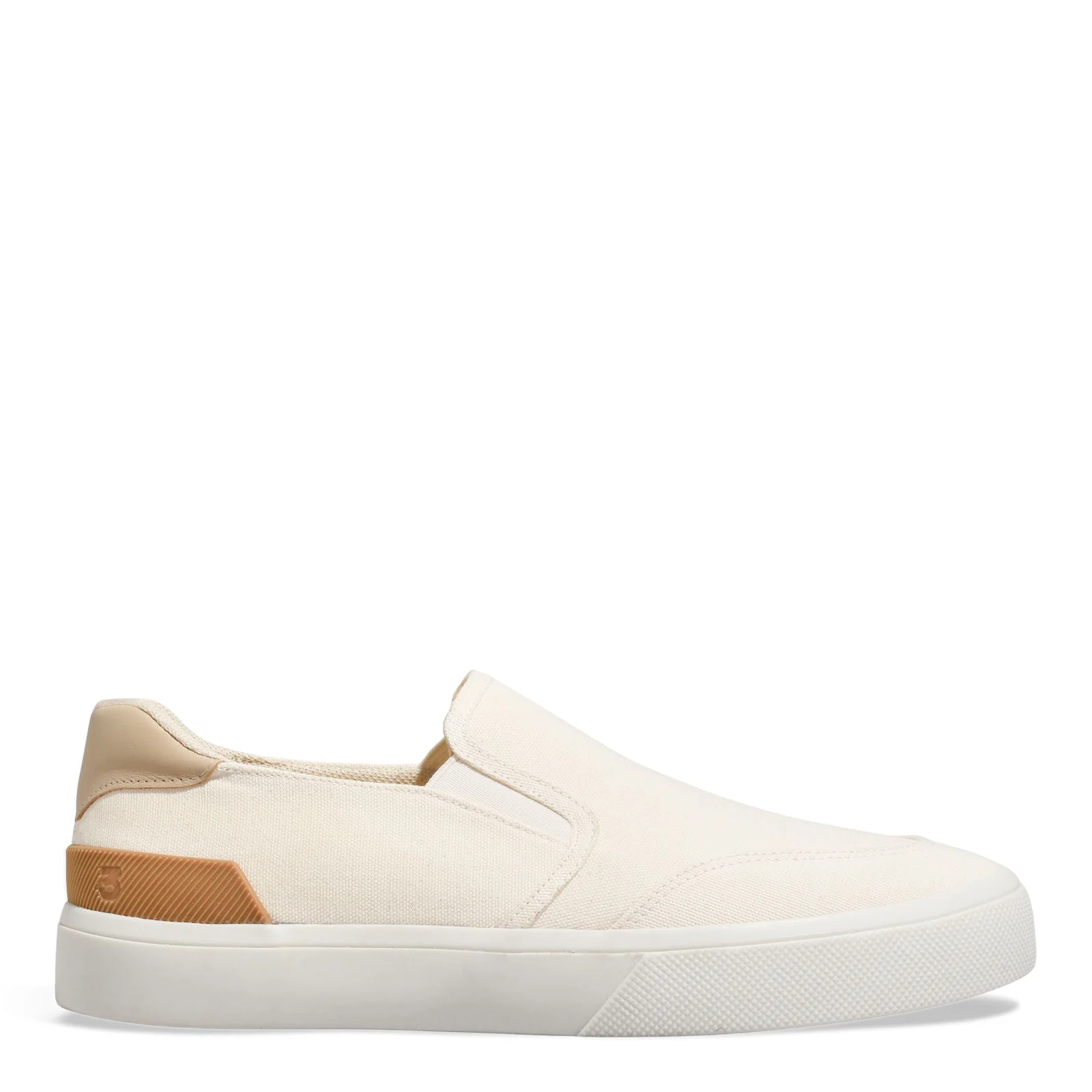 Tênis Slip On Masculino Lona Deserto Bege - vista 1 de 4