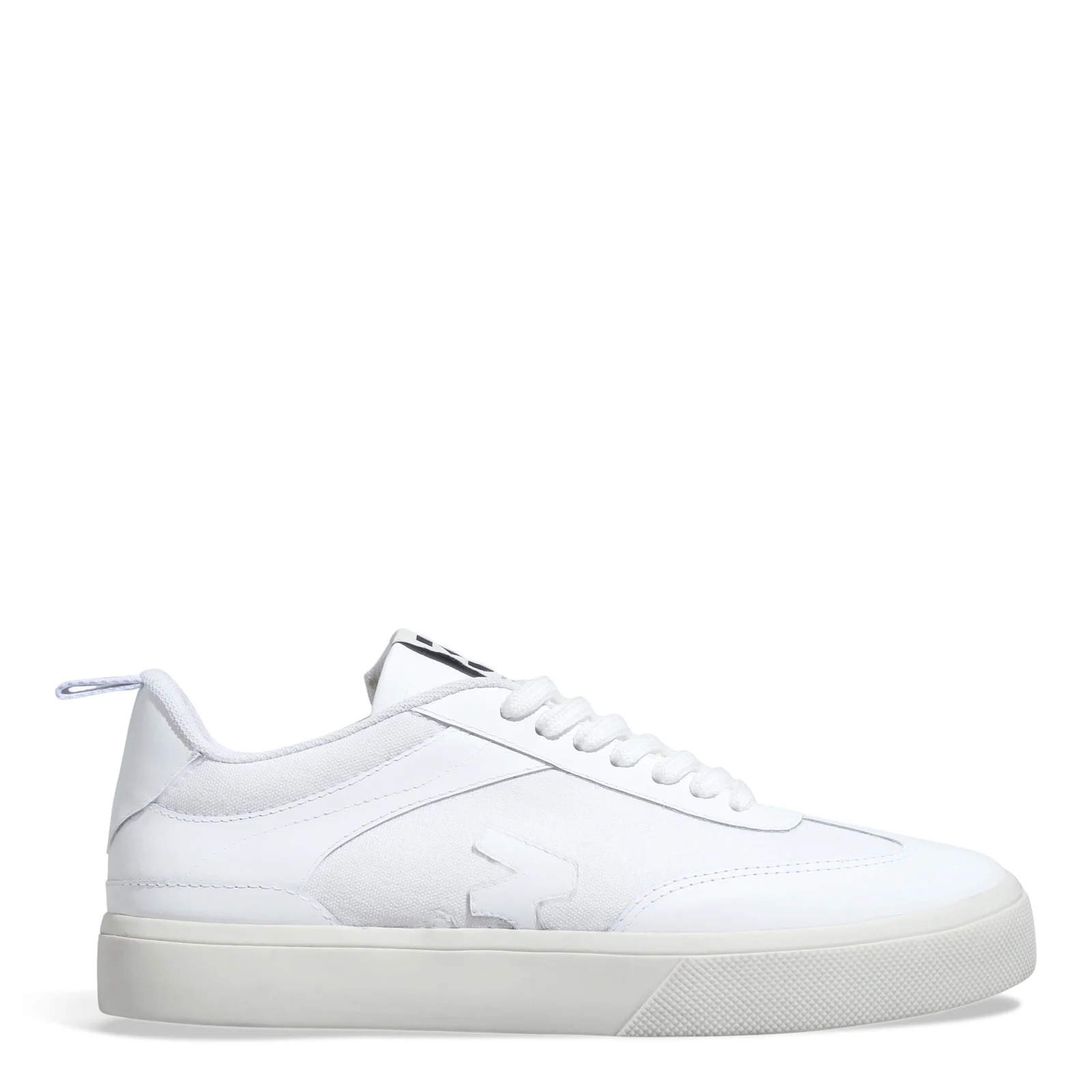 Tênis Masculino Couro Confort Branco - vista 1 de 4