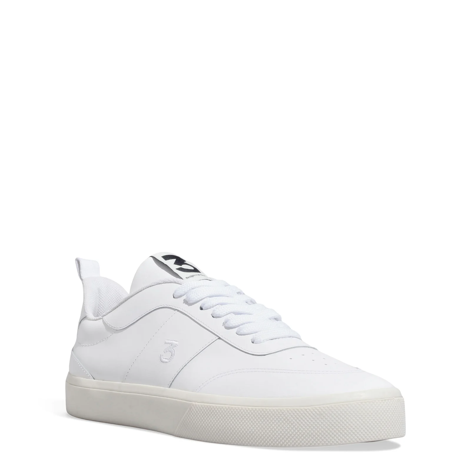 Tênis Masculino Couro Confort Branco - vista 2 de 4