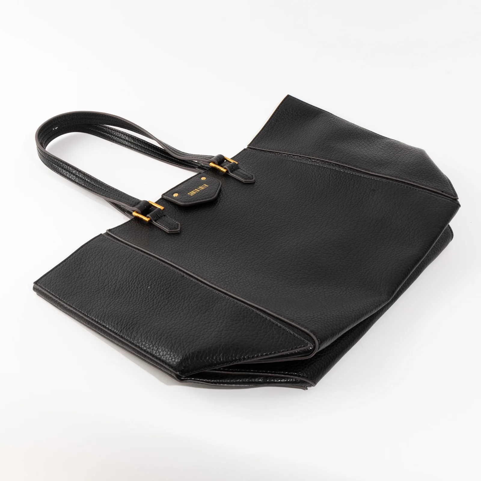 Bolsa Grande Floater Preta Alça Ombro - vista 8 de 9