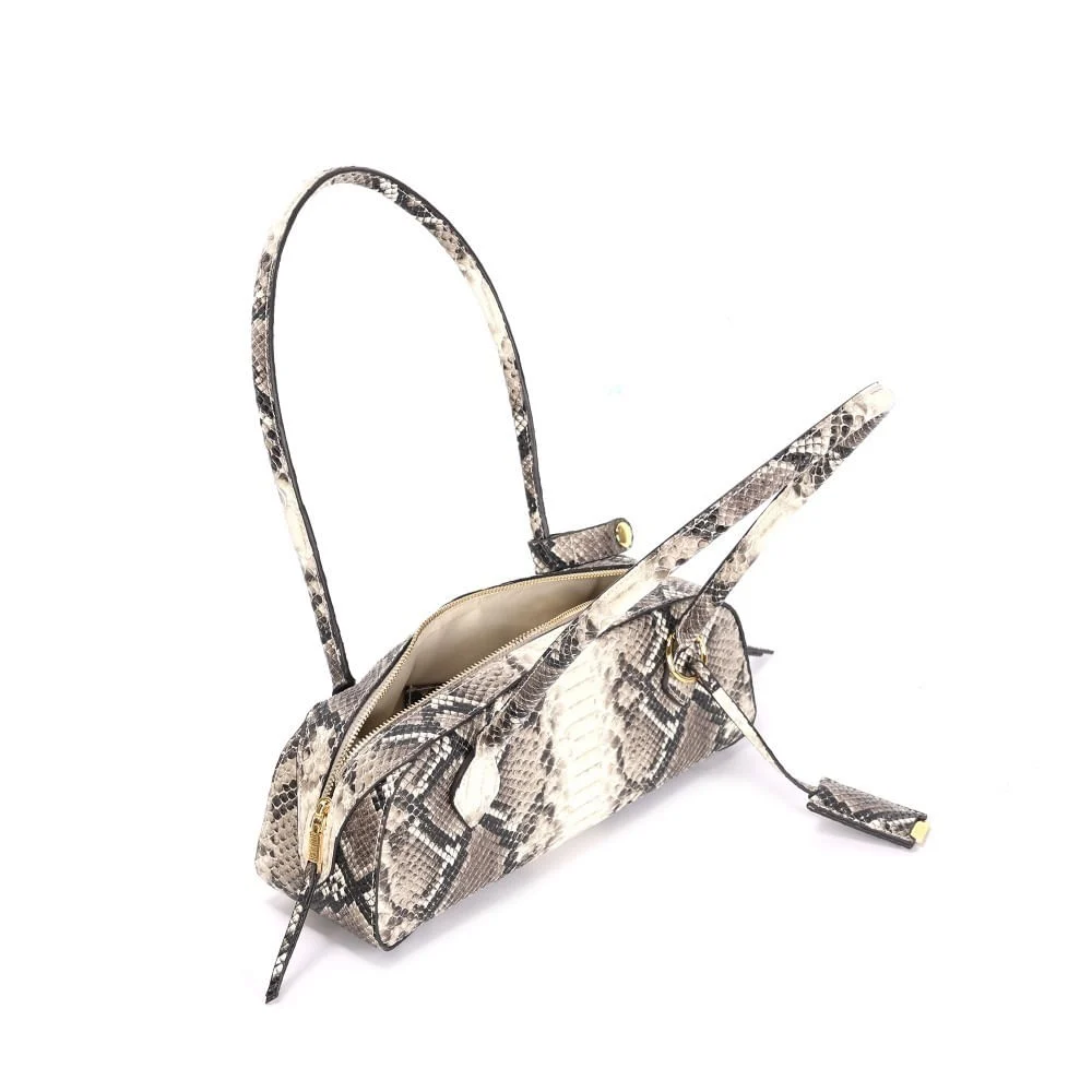Bolsa Baguete Estampa Animal Print Cobra Alça Ombro - vista 2 de 2