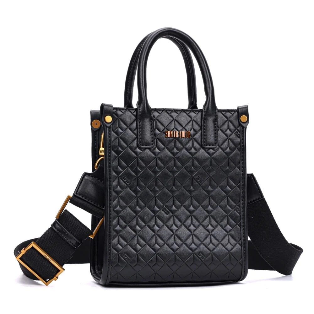 Bolsa P Material Soft Preto - vista 2 de 7