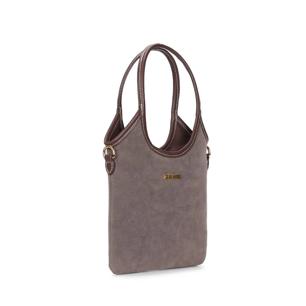 Bolsa P Material Camurça Fog - vista 2 de 3