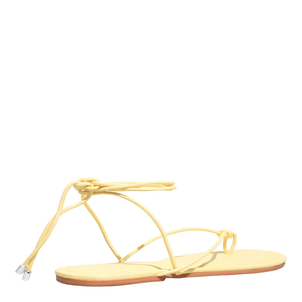 Rasteira Napa Soft Vanilla - vista 3 de 4