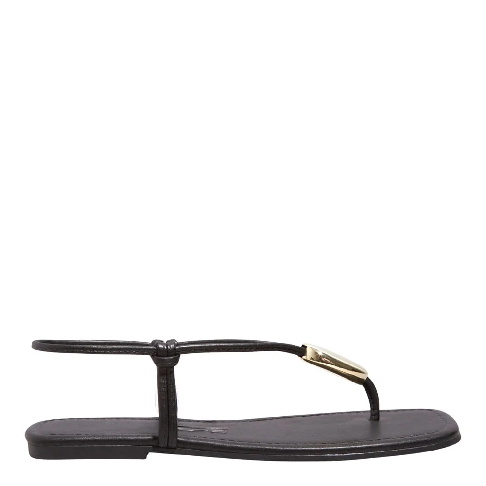 Rasteira Napa Soft Preto - vista 1 de 5