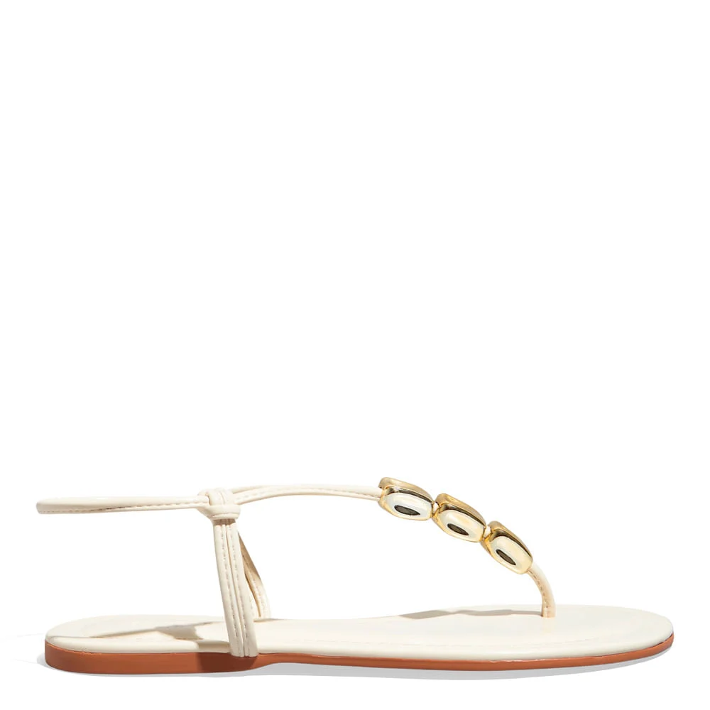 Rasteira Napa Off White - vista 1 de 5