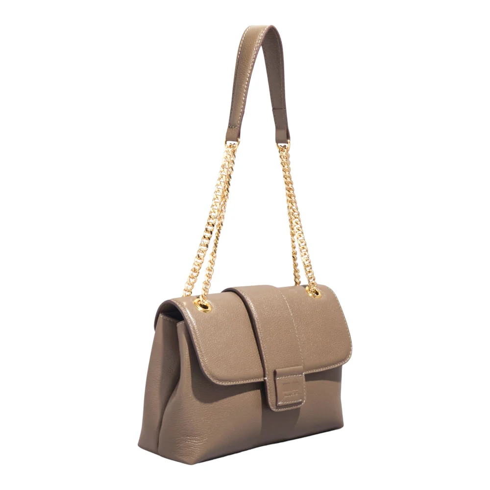 Bolsa M Couro Floater Fog - vista 2 de 3