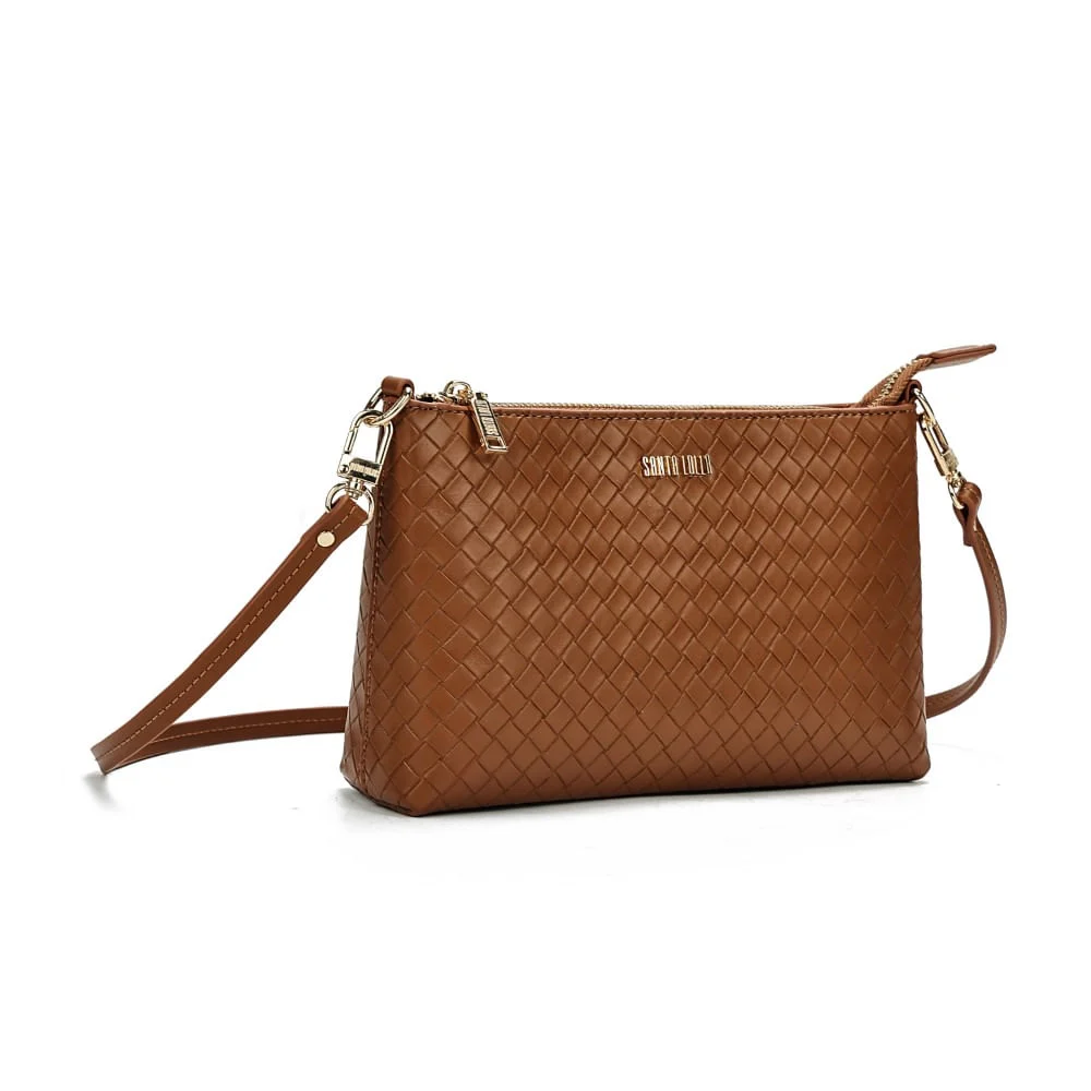 Clutch Soft Caramelo Alça Transversal - vista 2 de 7