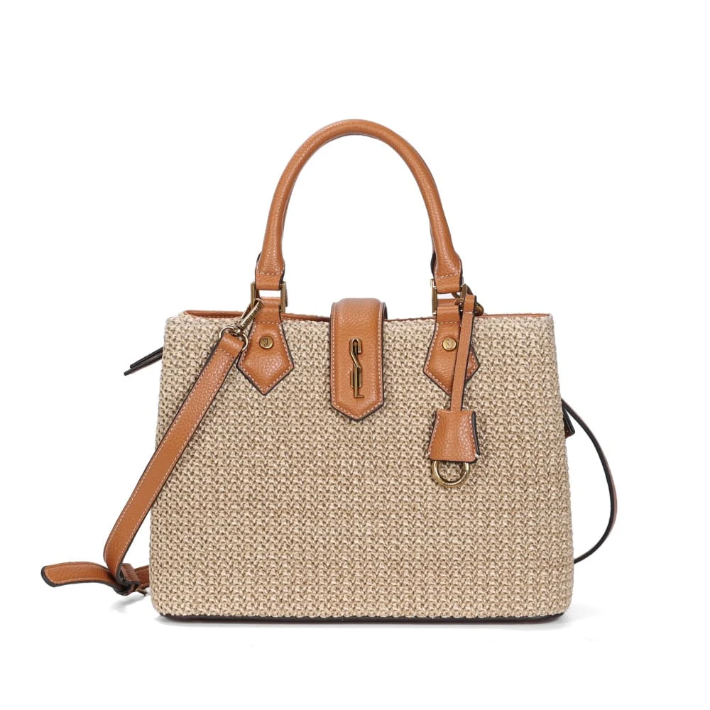 Bolsa Tote Grande Tramado Begealça Transversal - vista 1 de 3