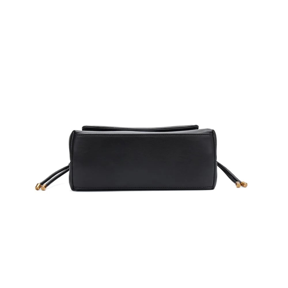 Bolsa P Material Soft Preto - vista 3 de 4