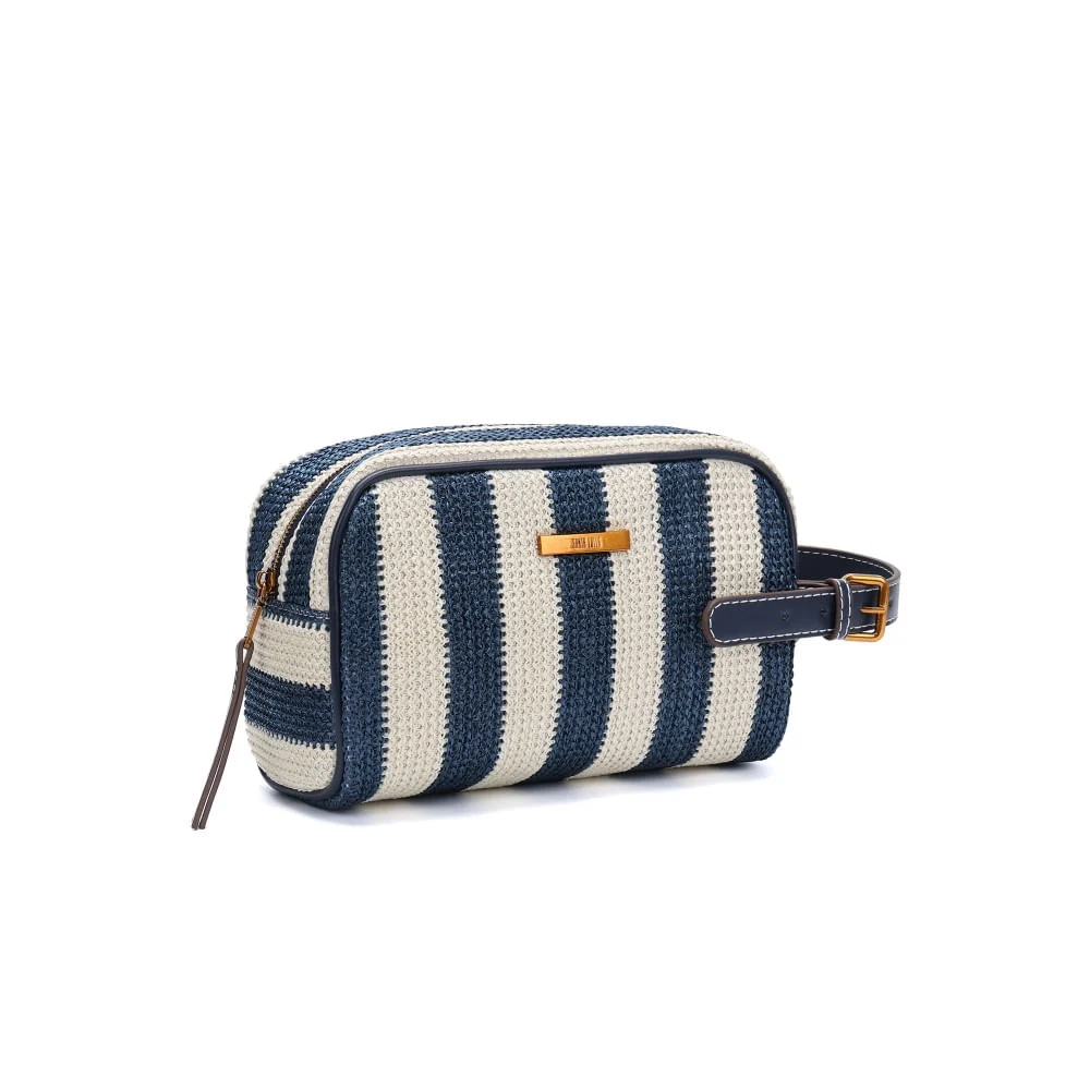 Necessaire Tramado Navy Blue - vista 2 de 5