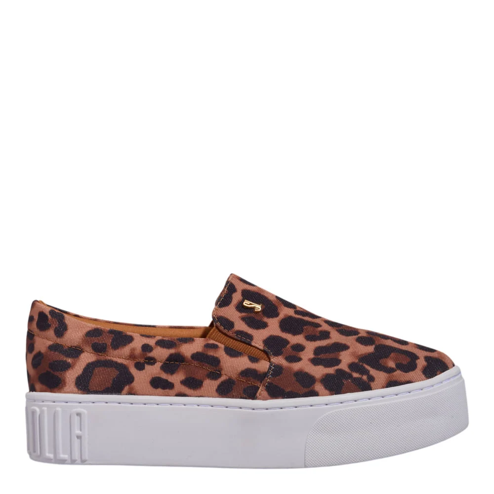 Tênis Slip On Plataforma Animal Print Onça Grogurão - vista 1 de 5