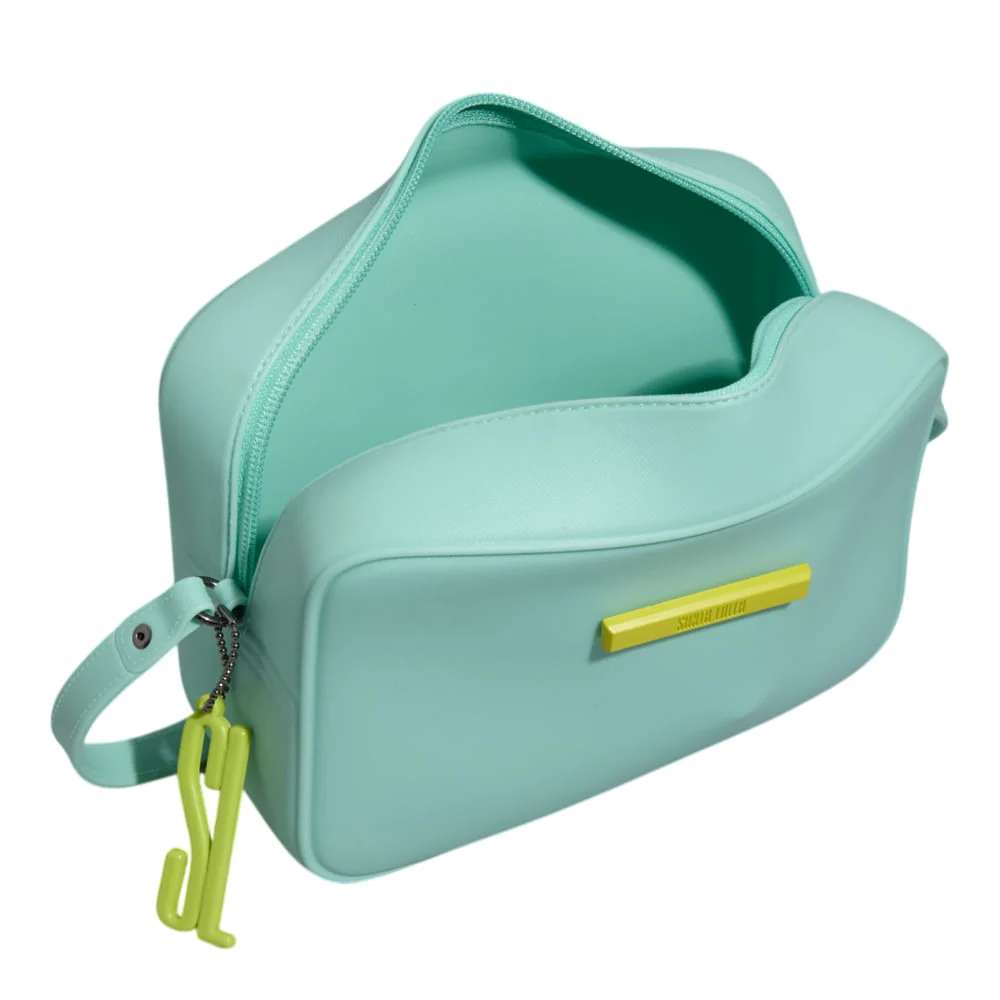 Bolsa Camera Bag Borracha Transversal Verde Berilo - vista 3 de 3