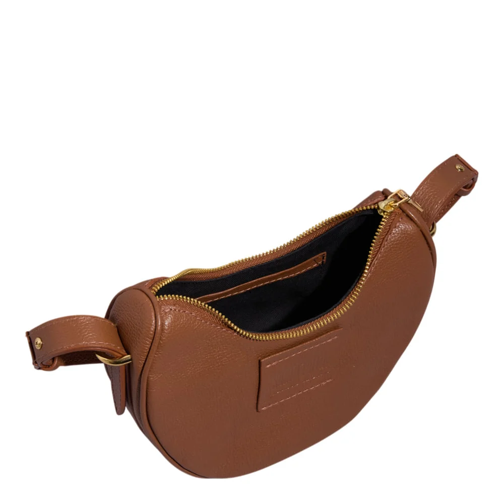 Bolsa P Couro Floater Safari - vista 3 de 3