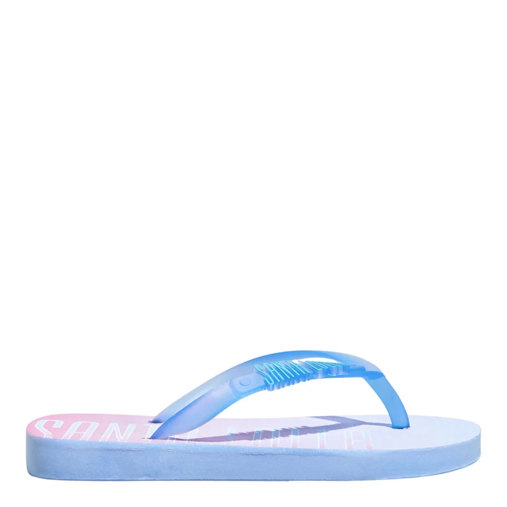 Flip Flop Borracha Azul Bebe - vista 1 de 5