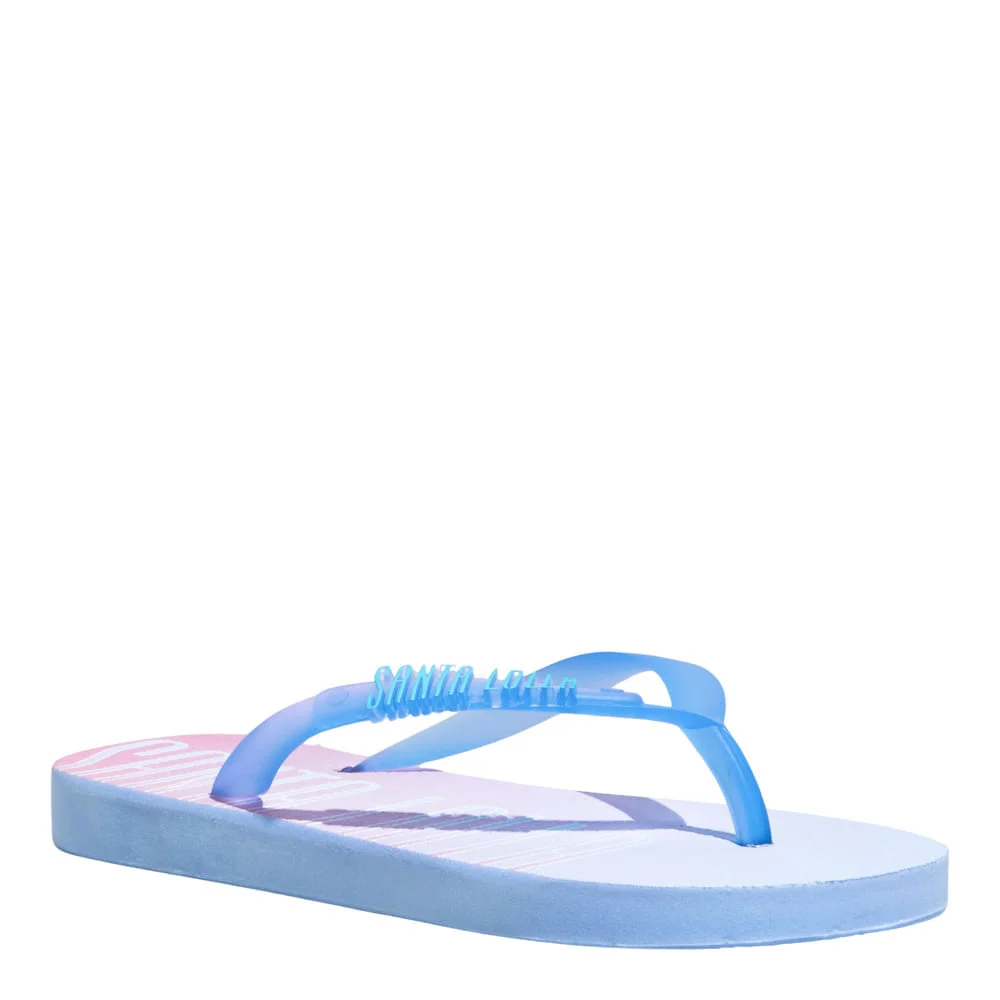 Flip Flop Borracha Azul Bebe - vista 2 de 5