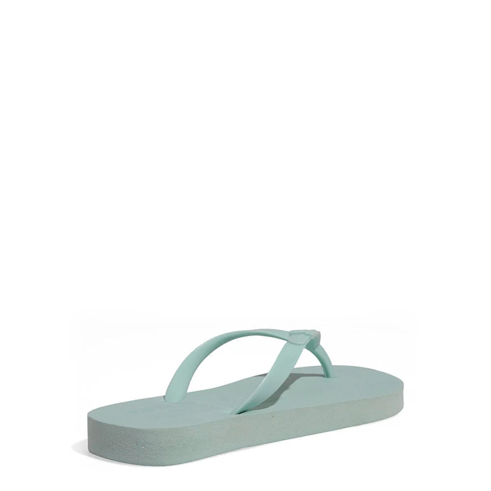 Chinelo Flip Flop Borracha Verde Cloud - vista 3 de 4