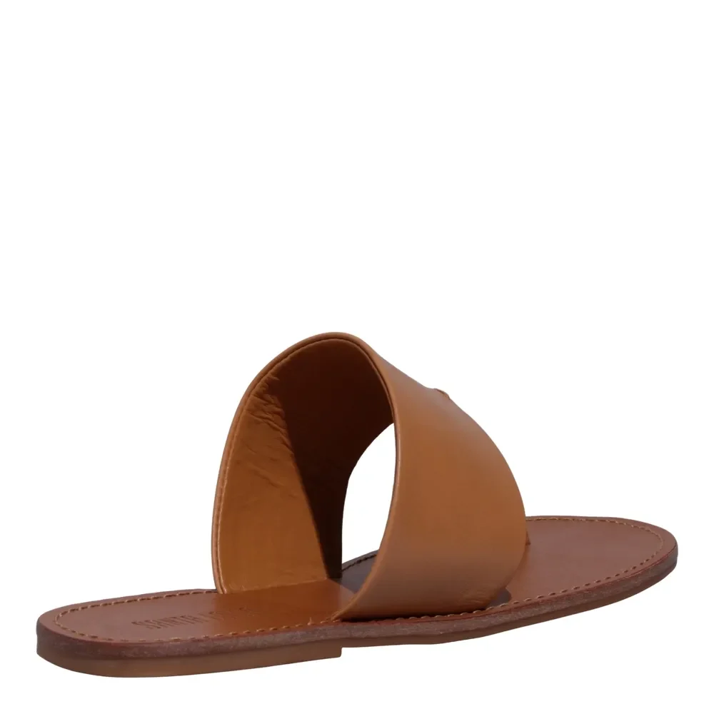 Rasteira Couro Nobre Soft Doce De Leite - vista 3 de 4