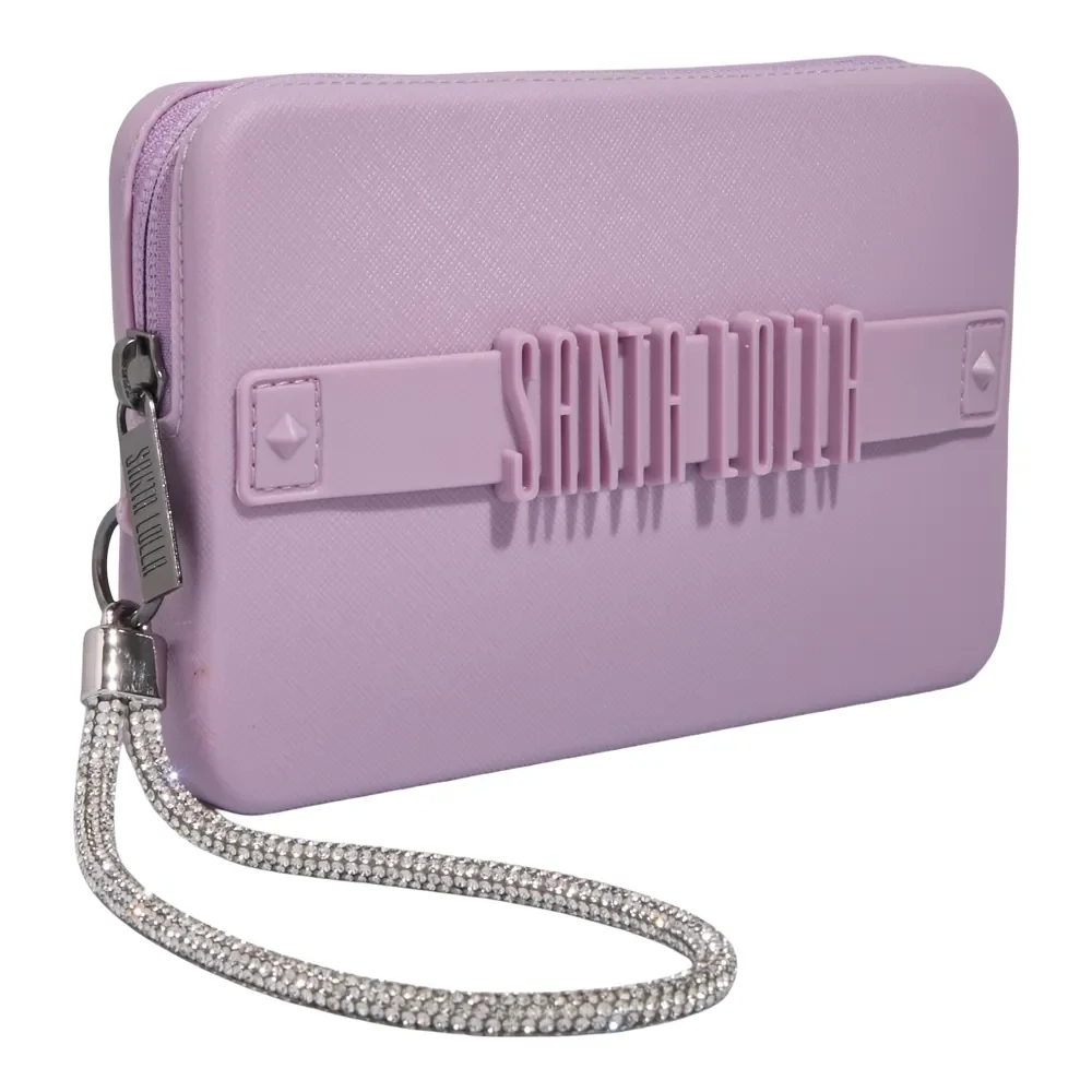 Clutch Borracha Lilas Lupine - vista 2 de 3