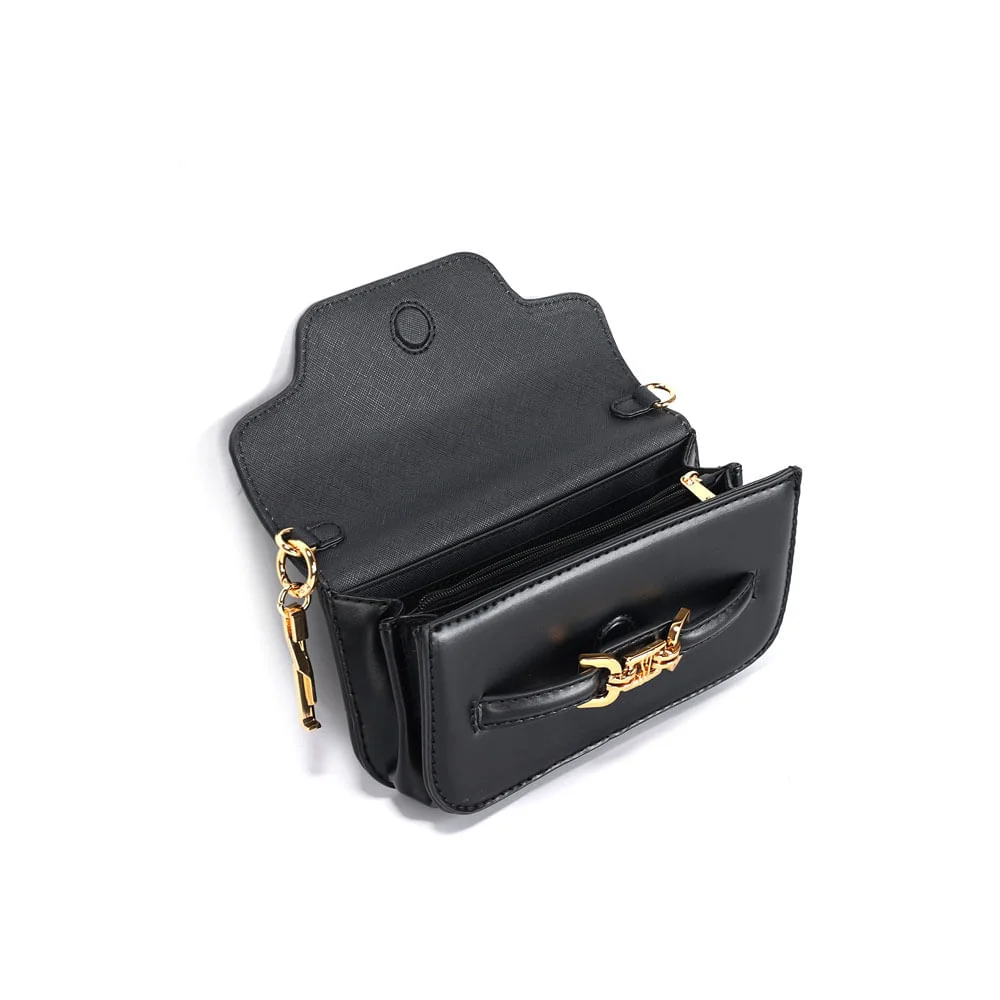 Bolsa P Material Soft Preto - vista 3 de 3