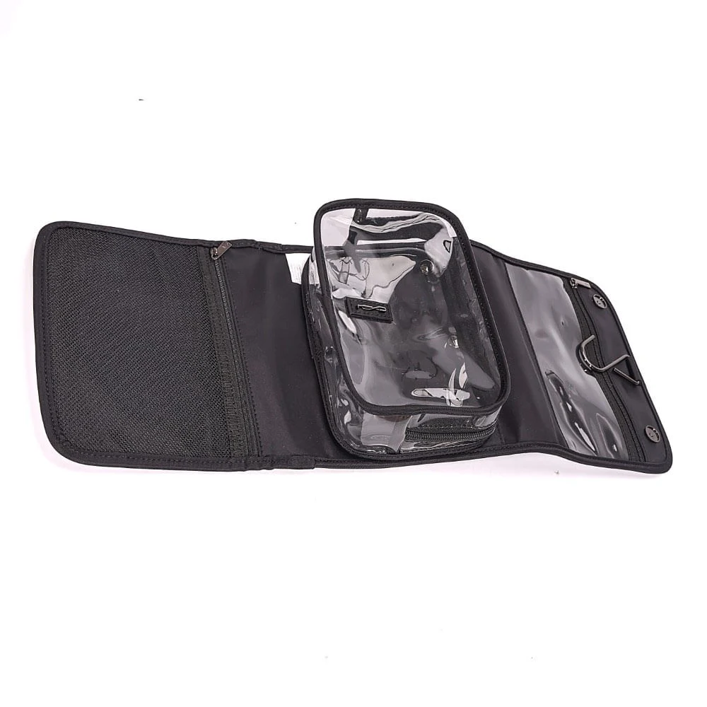 Necessaire Nylon Alça De Mão Preta - vista 7 de 7