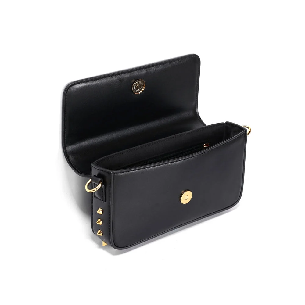 Bolsa P Material Soft Preto - vista 3 de 3