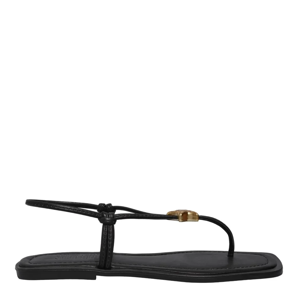 Rasteira Napa Soft Preto - vista 1 de 4