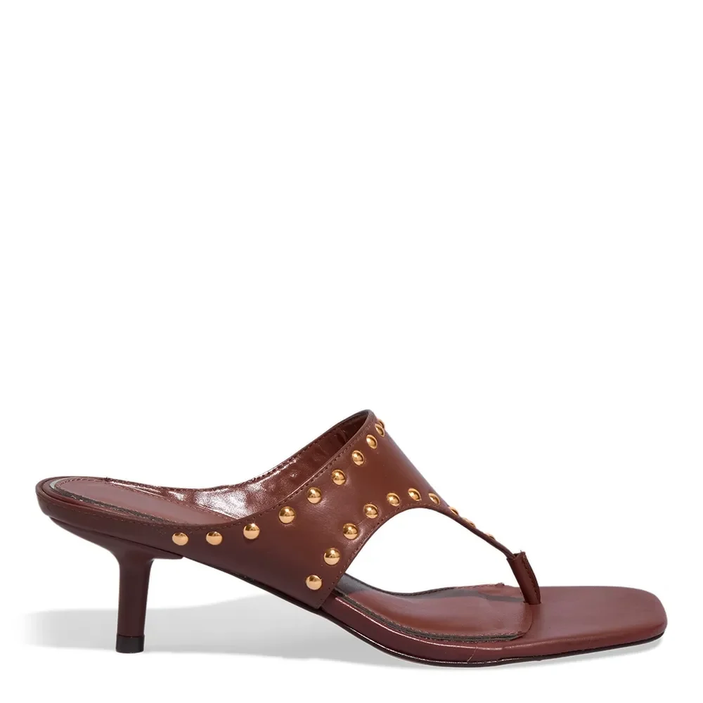 Mule Couro Nobre Soft Dark Cocoa - vista 2 de 4