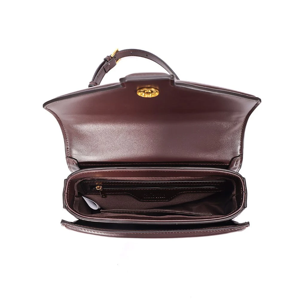 Bolsa Envelope Tressê Alça De Ombro Marrom Dark Cocoa - vista 7 de 8