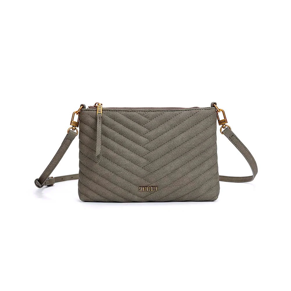 Bolsa Clutch Soft Verde Alça Transversal - vista 1 de 7