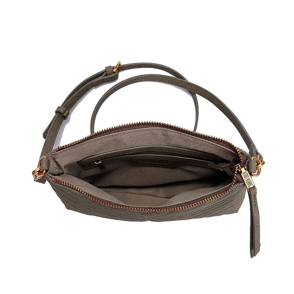 Bolsa Clutch Soft Verde Alça Transversal - vista 7 de 7