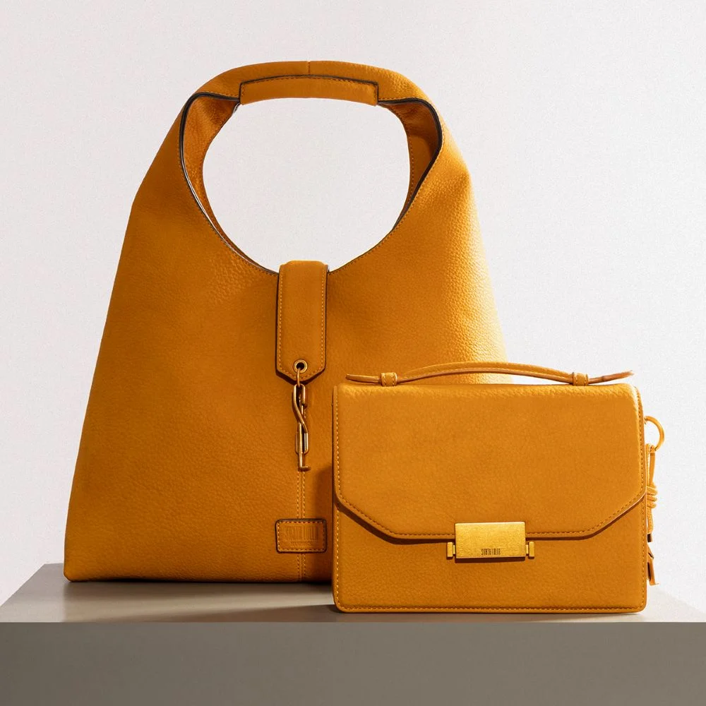 Bolsa Hobo Nobuck Caramelo Alça De Ombro - vista 8 de 8