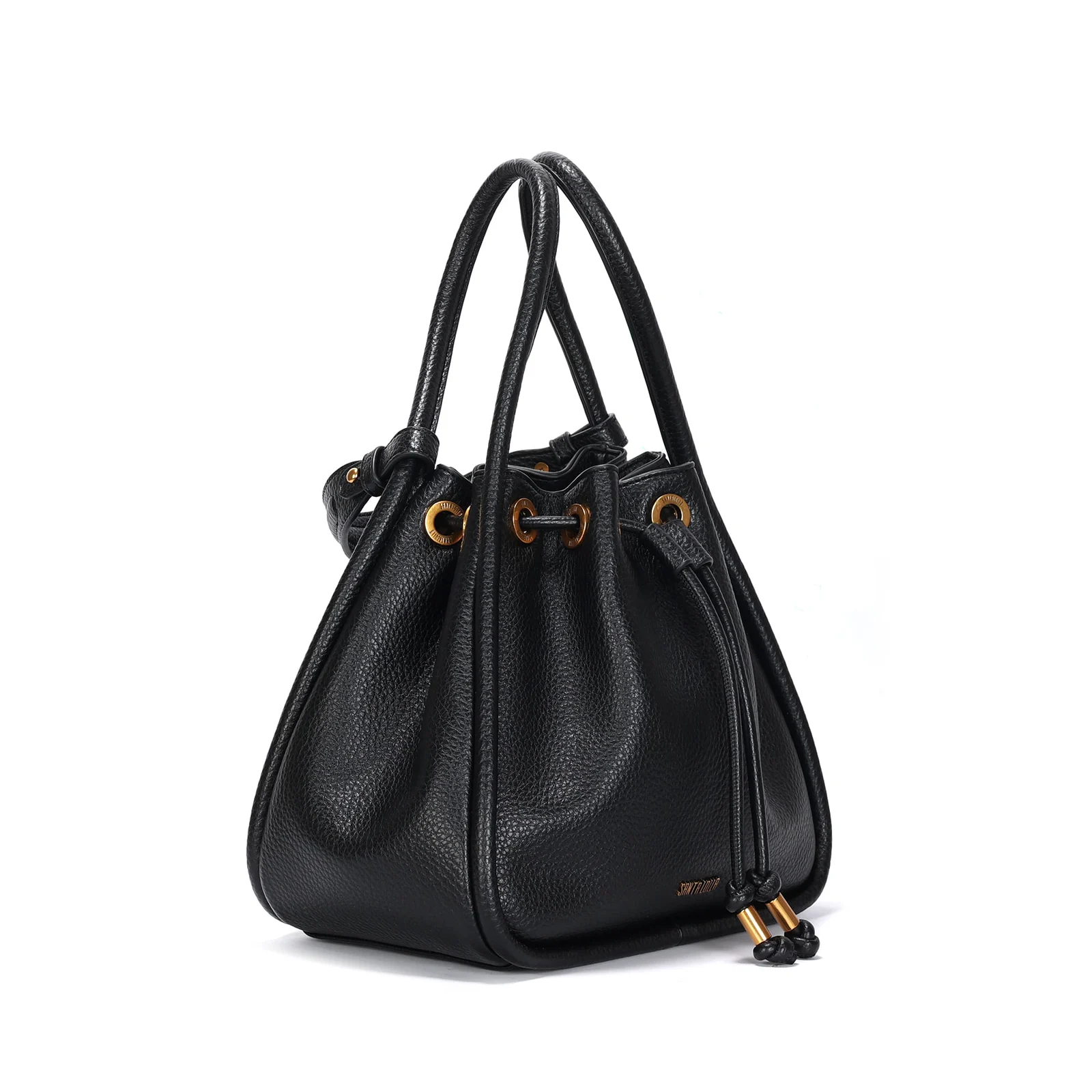 Bolsa Bucket Grande Floater Preta Alça De Ombro - vista 2 de 3